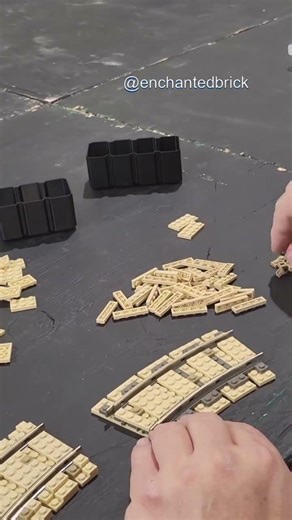 LEGO Train Track Ballasting Upgrade 🚂 | Realistic Railway + Star Wars Track Build | Mindrix Puzzle