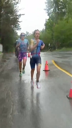 67K views · 818 reactions | The battles for second 勞 Tamara Jewett with a blistering run passes Ellie Salthouse in the final stretch. ⚜️ IRONMAN 70.3 Mont-Tremblant, Quebec #EverySecondMatters #IRONMANtri #IMProSeries | IRONMAN | Facebook