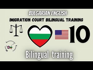 10 Bulgarian English legal terminology bilingual interpreter training