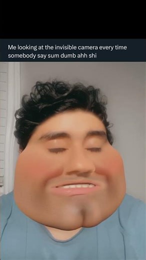 Me looking at the invisible camera 💀 #shorts #short #funny