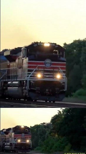 Union Pacific Engine 1996 Pulls Salad Express Train L090