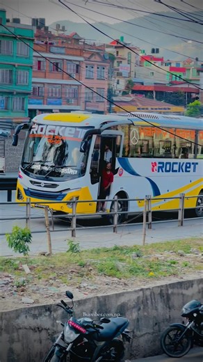 New Rocket Air-Bus (Kakarvitta-Kathmandu) Daily Night Service #busesofnepal #luxurybus #spotting