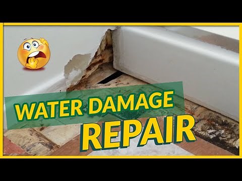 Water Damage Bathroom Floor Repair - Fixing Hidden Water Damage
