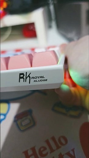 Royal Kludge Keyboard buttons not responding? Do a quick reset. ❤️