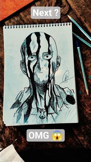 draw Saitama 🔥 #anime #saitama #shorts