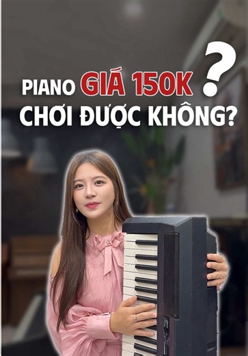 Set giá 150k xong test thấy nó ngon quá cũng tiếc một chútttt đóo🤣 bình thường em bán chơi 5 “chiệu” cũng bay vèo. Âm thanh hay, dày và ấm, đầy đủ chức năng, kết nối app, có cả transpose chứ, vippp chưaaa😙 Eo ôi tương tác vài cmt mà có cơ hội mua em đàn xịn thế này, chê nữa là em chịu đấy 🥵 #ilovetiktok #pianogiare #emquyenpiano