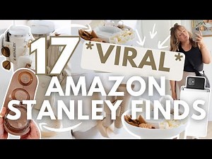 17 *MEGA VIRAL* AMAZON TUMBLER FINDS: packing my stanley + tumbler backpack + amazon gadgets