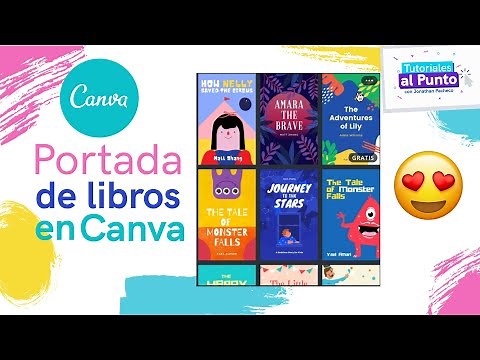 Cómo hacer una PORTADA de libro en Canva GRATIS! | Tutoriales al Punto!