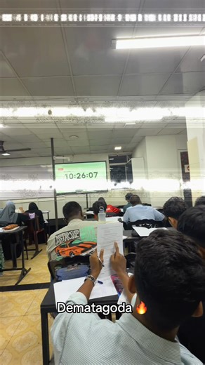 No physical theory held🔥 Thanku for the trust colombo🤍 #abict #ictlesiputha #onelasttime #ordinarylevel