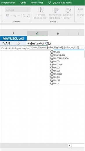Validación de datos que solo permita mayúsculas en una celda. Tips Excel #shorts