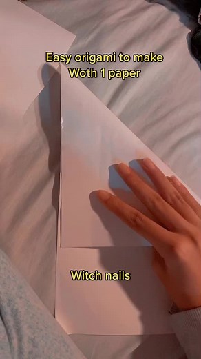 Easy Origami Crafts with One Sheet of Paper