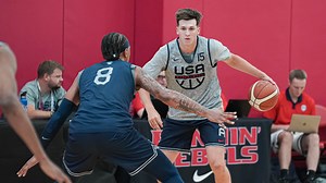 32K views · 1.5K reactions | It's FIBA World Cup month - including five exhibitions in the lead-up - for the 2023 USA Men's National Team, which has tipped off training camp in Las Vegas! Up first: Puerto Rico (Aug. 7, 10 pm ET, FS1) | USA Basketball | Facebook