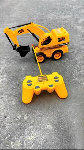 Yellow Remote Controlled JCB Excavator Digger Unboxing