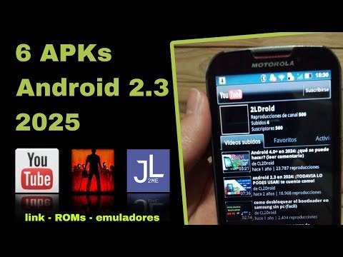 usar YouTube en android 2.3 - 3.0 - 4.0 - 4.4 en 2025! Ver YouTube en celus viejos.