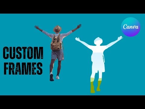 Create Custom Frames in Canva in Seconds! ✂️