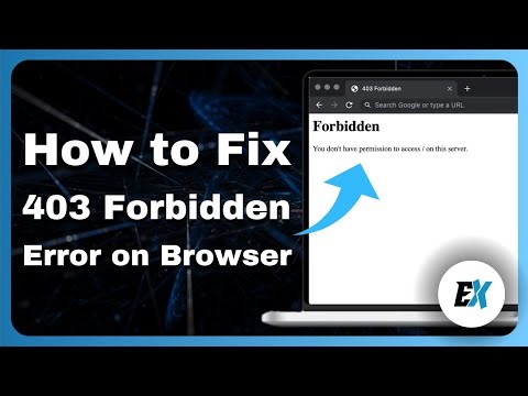 How to Fix 403 Forbidden Error on Browser - Website Not Loading 403 Forbidden Error Problem