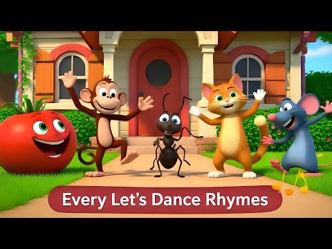 Everybody Let's Dance + Clap Your Hands | Super Fun Dance Song for Kids | Nursery Rhymes