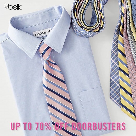 7K views · 36 reactions | Don’t miss out! Get Easter-ready and take up to 70% off doorbusters thru 4/21. https://on.belk.com/2WYD9GX | Belk | Facebook