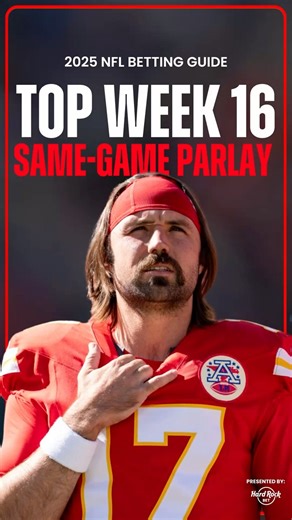 Our Favorite +250 NFL Same Game Parlay for Week 16! #shorts