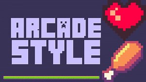 Minecraft Arcade Style GUI Minecraft Texture Pack