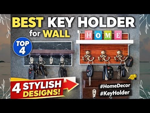 Best Key Holder for Wall | Stylish Key Hanging Stand for Home | Wooden Key Holder Ideas