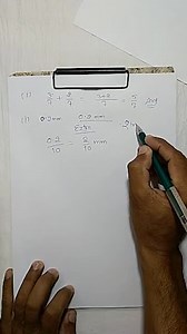 Express exatime fre using decimals... | Filo