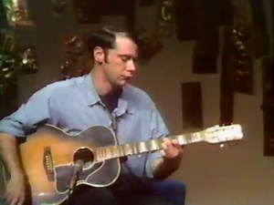 John Fahey performing "Red Pony" in 1969. | Dust-to-Digital