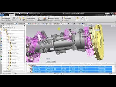 NX CAD Assembly : Check Interference or Overlapping in Assembly