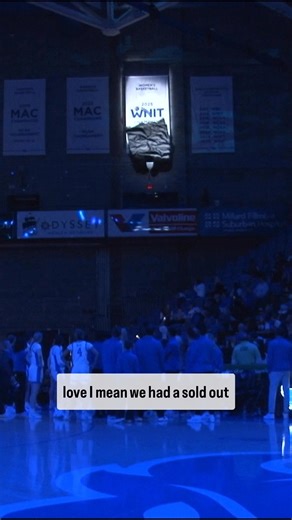 UB women’s basketball unveils WNIT championship banner