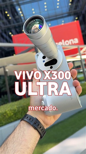 A telephoto lens that will leave you speechless 😳 Vivo X300 Ultra, the ultimate for content creation