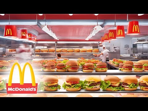 McDonald's Hamburger | How It's Made: Inside the Factory