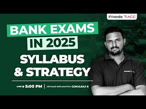 BANK EXAMS IN 2025 | SYLLABUS & STRATEGY | GOKUL SIR