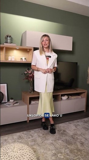 Regal AUREL - donosi balans između topline i modernog dizajna! #formaideale #namestaj #home