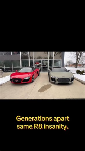 Audi R8 V10 Gen 1 vs Gen 2! Two Legends, One Lineup — Which One Are You Taking Home? #audi #r8 #v10