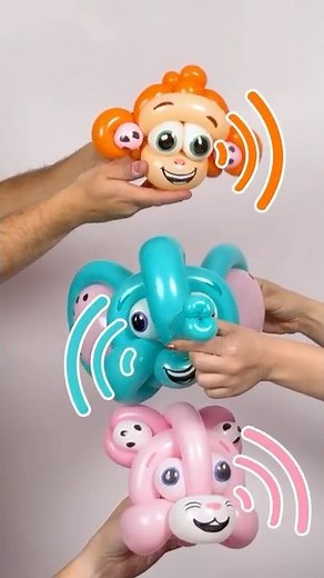 Balloon Shapes (Animal Style) 🎈Play The CoComelon Color Game! #shorts #cocomelon