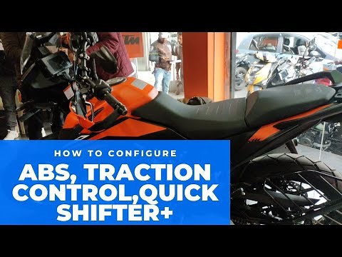 KTM 390 ADVENTURE | ABS, Traction Control and Quickshifter Settings! | How to | Day 7 of Lockdown