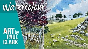 如何用水彩画描绘达特穆尔风景 -- Paul Clark