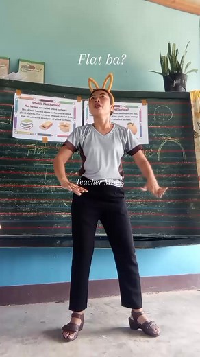 155K views · 842 reactions | Flat ba? 藍藍藍 #fun #teaching #learning #experience #moments #classroom #activities @highlight #everyone #highlight #follower | Mimi Amor | Facebook