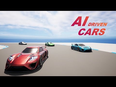 Unreal Engine 5 - AI Driven Cars