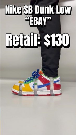 Review of the Nike SB Dunk Low “EBAY” #nike #shoes #nikedunk