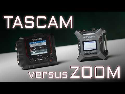 Tiny but Mighty Audio Recorder — TASCAM FR-AV2 vs ZOOM F3