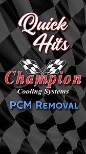 #QuickHits PCM Removal | Champion Cooling Systems | Facebook