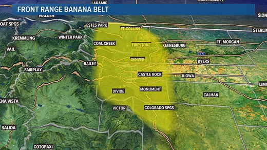 Does Colorado have a Banana Belt?