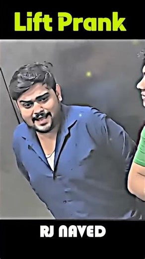 Two Ghost in Lift Prank🤣 Dont Miss The End 🤫Credit RJ Naved🤫 #fypviral