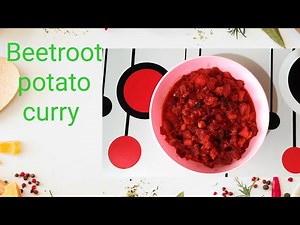 Beetroot Potato Curry/Healthy Beetroot Potato curry/How to make Beetroot Potato Curry ViniEasyRecipe