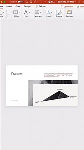 Create a minimalist feature slide with the shape combine function🟨 #powerpoint #googleslides