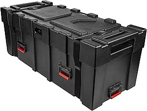 Gator Cases Grooves Series Lightweight Roto-Molded Drum Hardware Case with Built-In Pull Handle and Inline Wheels, 42" x 16" (GPC4216DHW)