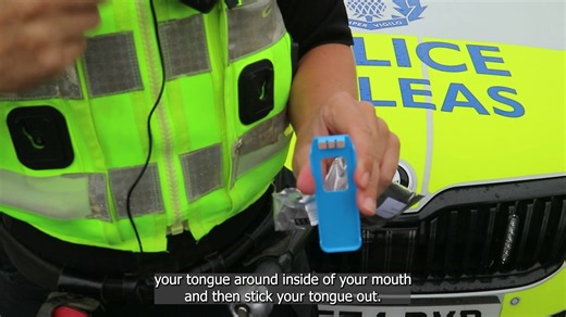 In Scotland, officers can test for drugs at the side of the road. Drugs affect your judgement and perception, meaning you’re more likely to be involved in a serious collision, which could harm yourself and others. #DontRiskIt this summer. | Police Scotland