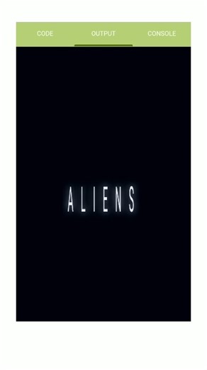 Next-Level Alien Text Animation 🔥 Sci-Fi Coding Projec html css JavaScript #htmlcss #js #shorts