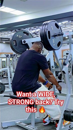 🔥 Grow a Wider Back FAST | BEST Exercise for Width #shorts